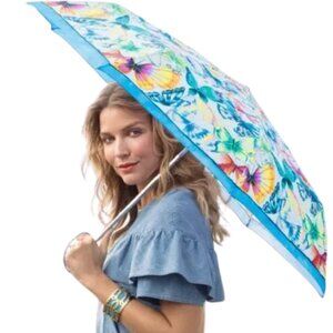 NWT Brighton Suncatcher Butterflies Collectible Umbrella